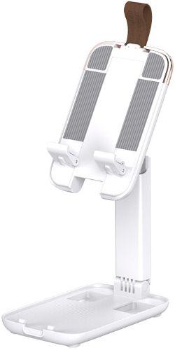 Remax RM-C46 Telescopic Folding Multifunctional Desktop Stand - White - Brand New