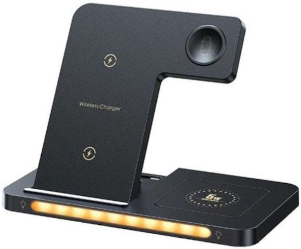 Remax RP-W70 Minxl Pro Series 22W 3 in 1 Wireless Charger - White - Brand New