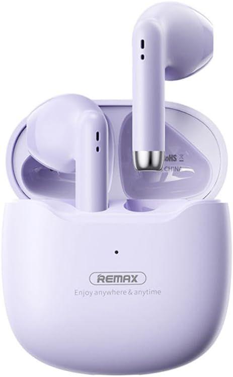 Remax TWS-19 Marshmallow Series Stereo Wireless Earbuds - Purple - Brand New
