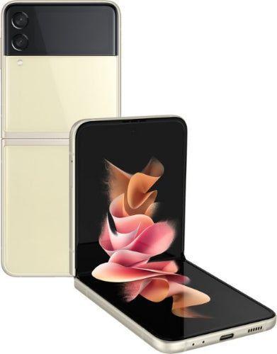 Galaxy Z Flip 3 5G 128GB in Cream in Premium condition