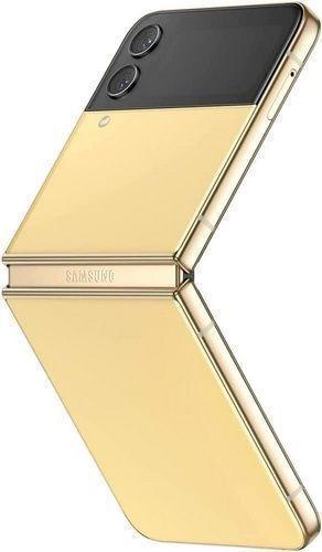 Galaxy Z Flip4 512GB in Bespoke Edition (Gold/Yellow/Yellow) in Pristine condition