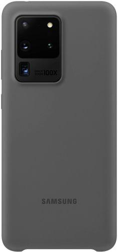 Samsung  Silicone Cover Phone Case for Galaxy S20 Ultra - Gray - Brand New