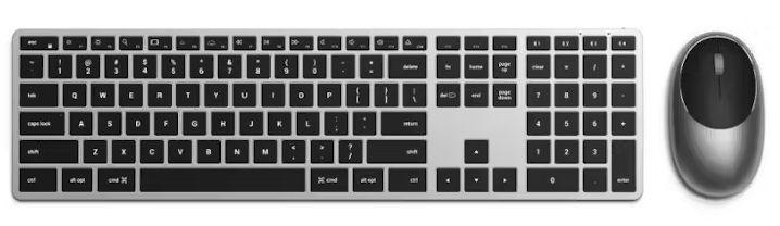 Satechi MX3 Bluetooth Backlit Keyboard and Wireless Mouse Combo CT-ZMX3M