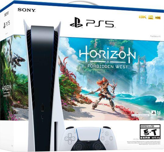 Sony PlayStation 5 (Disc Edition) Gaming Console | Horizon Forbidden West (Bundle) in Default in Brand New condition