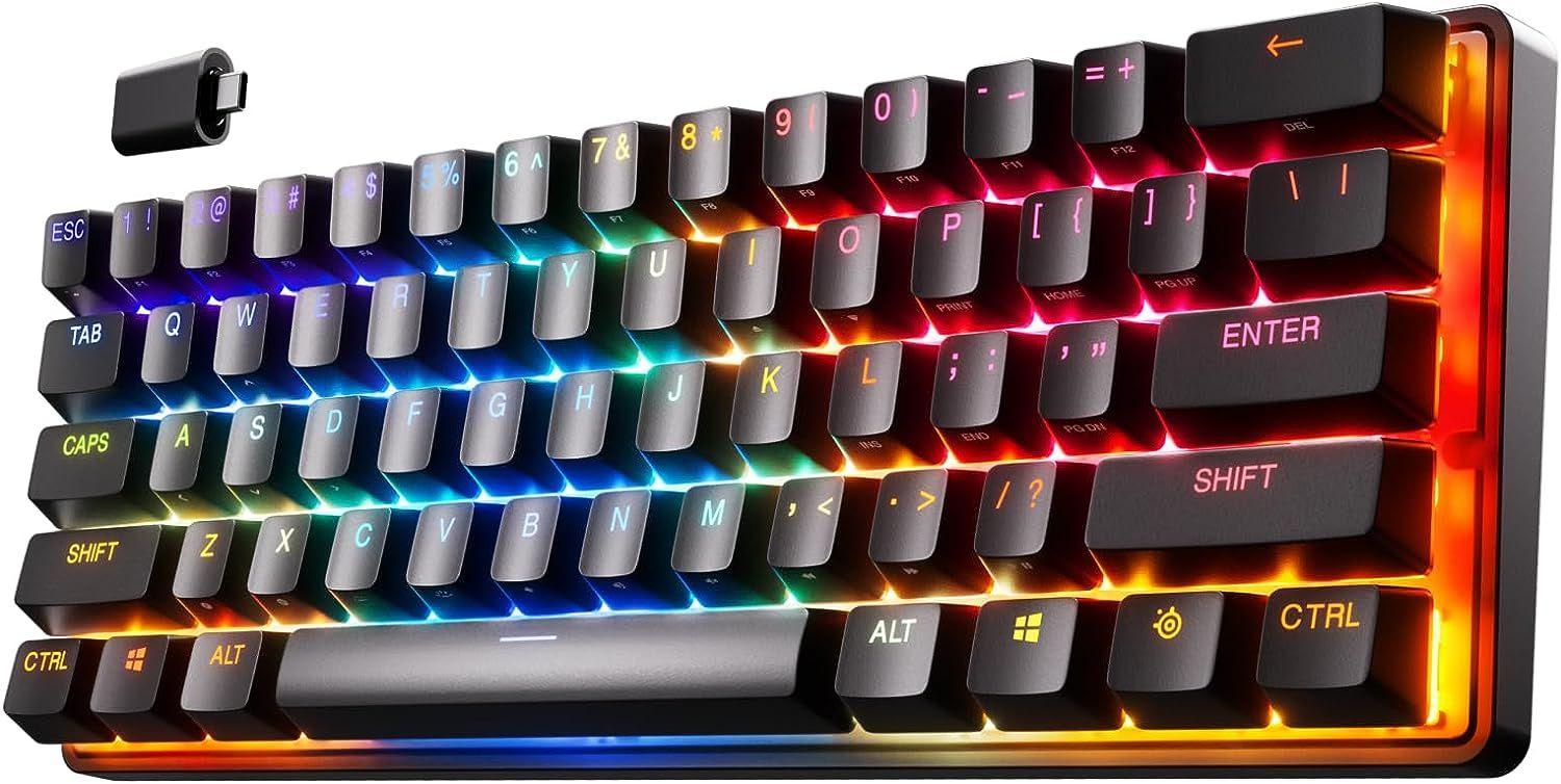 SteelSeries Apex Pro Mini Wireless Adjustable Switch Gaming Keyboard