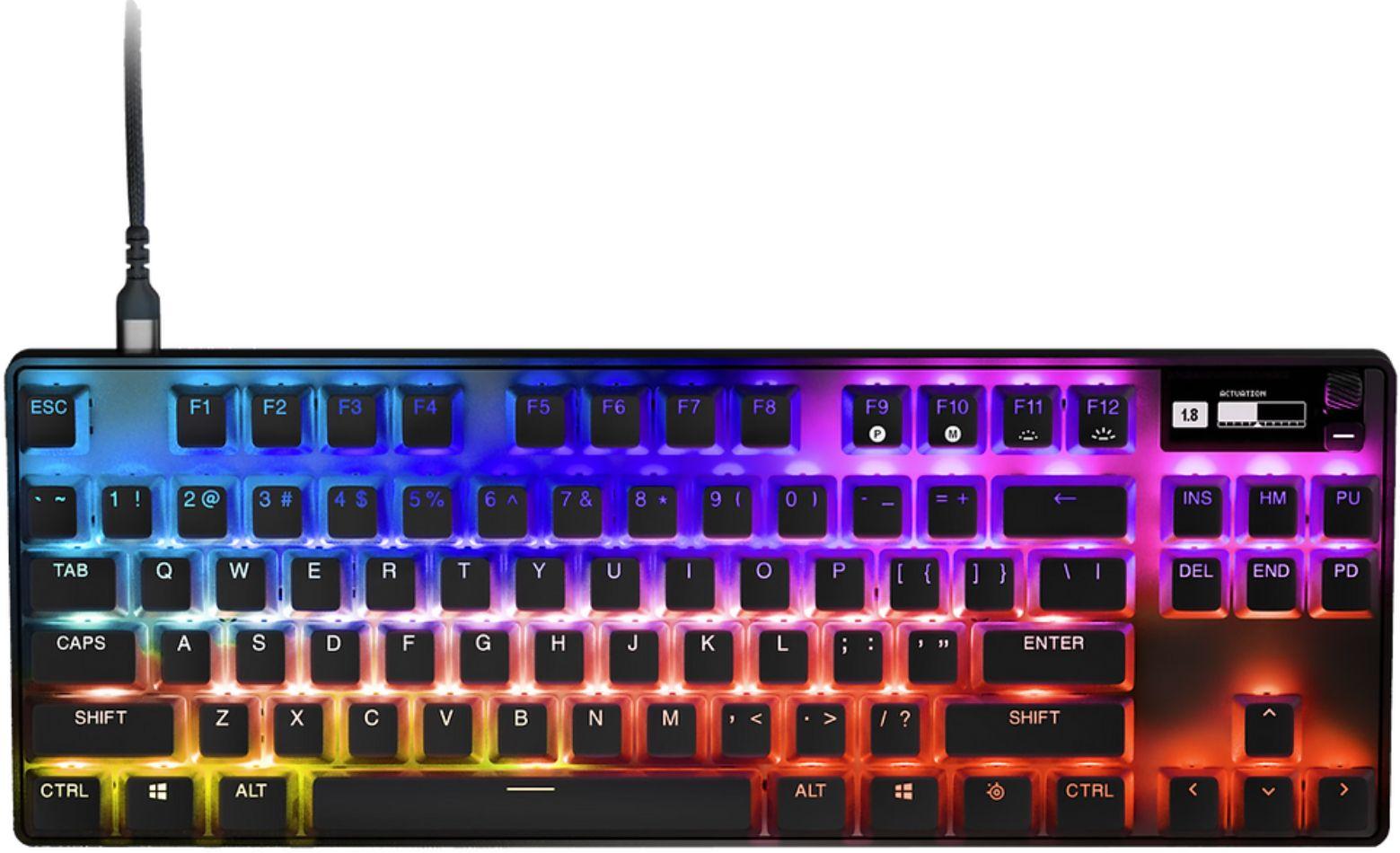 SteelSeries  Apex Pro TKL (2023) Wired Tenkeyless Esports Keyboard - Black - Premium