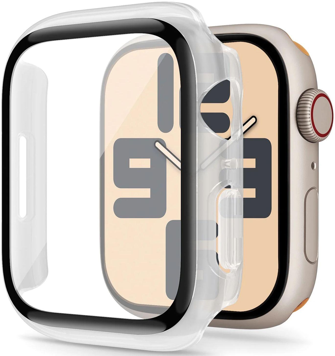 Tough On Apple Watch Case Series 6/ 5/ 4/ SE 40mm with Tempered Glass Screen Protector