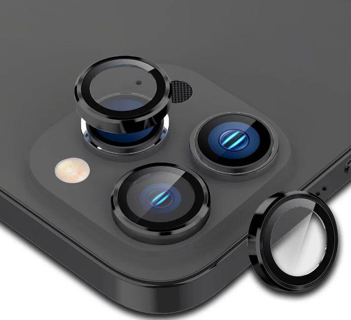 Tough On Camera Lens Protector Tempered Glass Individual Ring for iPhone 16 Pro Max