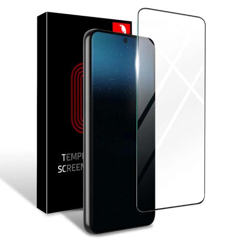 Tough On Full Tempered Glass Screen Protector for Galaxy S22+ (5G) - Black - Brand New