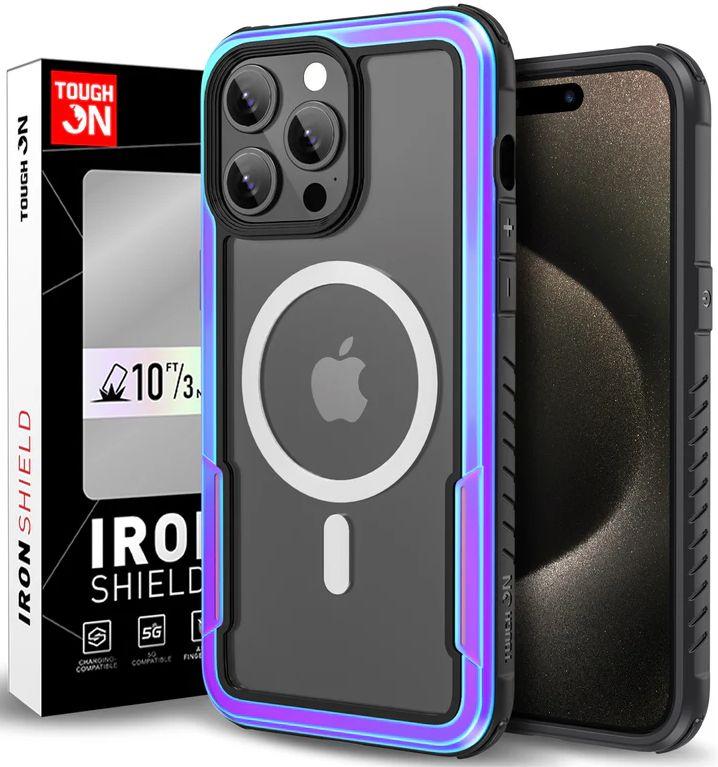 Tough On Iron Shield Phone Case for iPhone 15 Pro (with Magsafe)