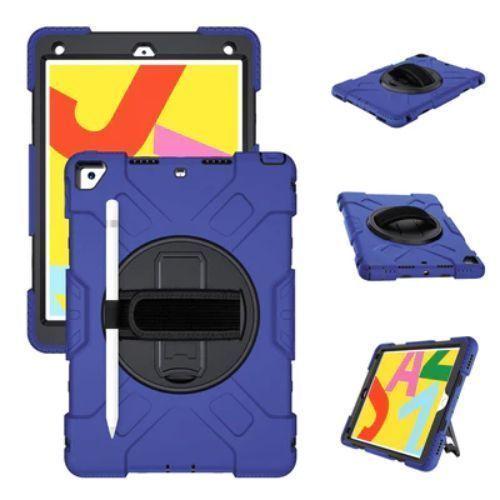 Tough On Rugged Protection iPad Case for iPad 7th/ 8th Gen - Blue - Brand New