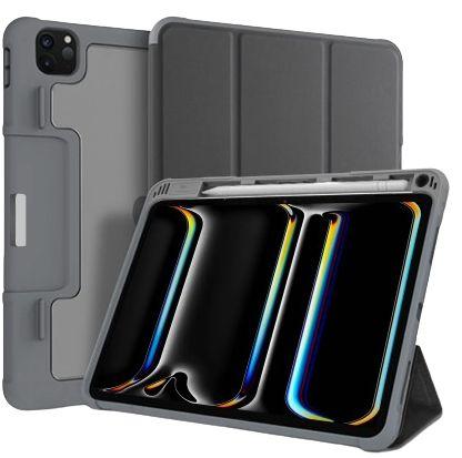 Tough On Smart Cover iPad Case for iPad Pro 12.9" (2022/2021/2020) - Black - Brand New