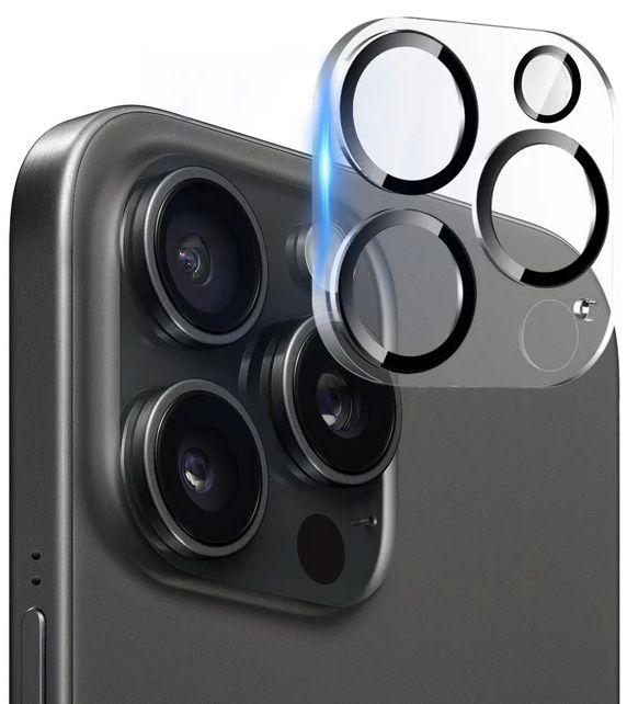 Tough On Tempered Glass Rear Camera Protector for iPhone 16 Pro Max - Black - Brand New