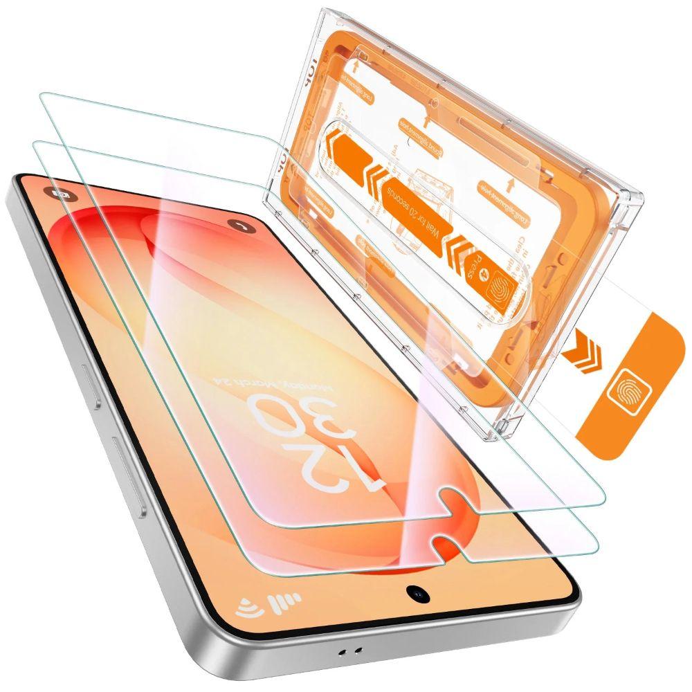 Tough On Tempered Glass Screen Protector 2 Pack with Installation Kit for Samsung Galaxy S26 Ultra
