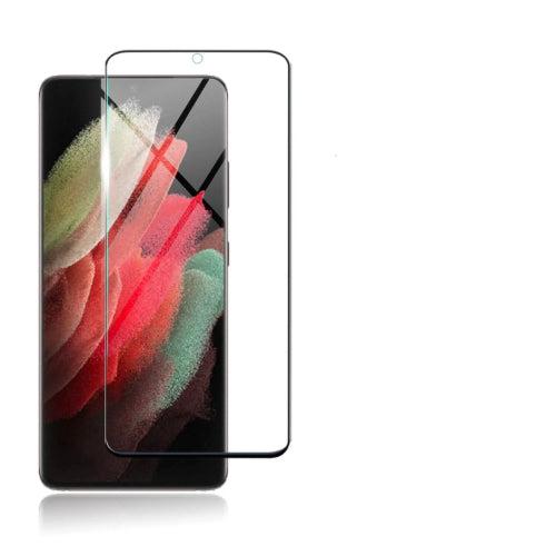 Tough On Tempered Glass Screen Protector for Galaxy S21 (5G) - Black - Brand New