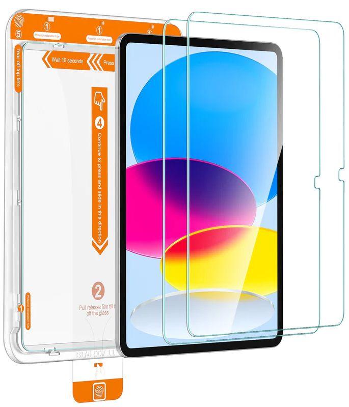 Tough On Tempered Glass Screen Protector for iPad 11th (2025) / iPad 10th (2022) (2 Pack)