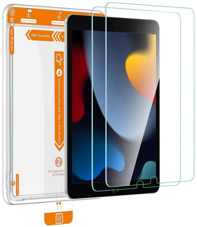 Tough On Tempered Glass Screen Protector for iPad 9/8/7 10.2" (2 Pack) - Clear - Brand New