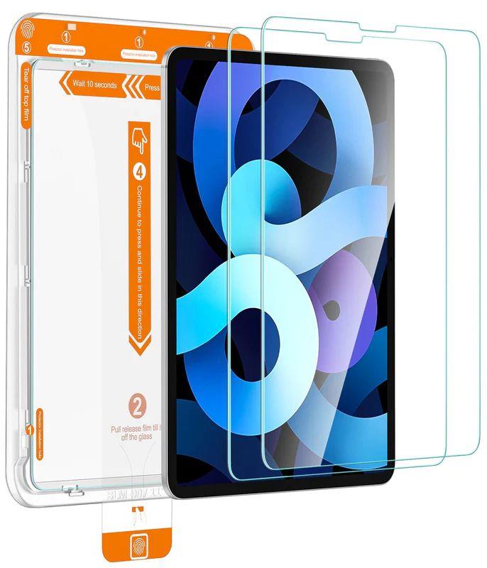 Tough On Tempered Glass Screen Protector for iPad Air 10.9" (2022/ 2020) (2 Pack) - Clear - Brand New