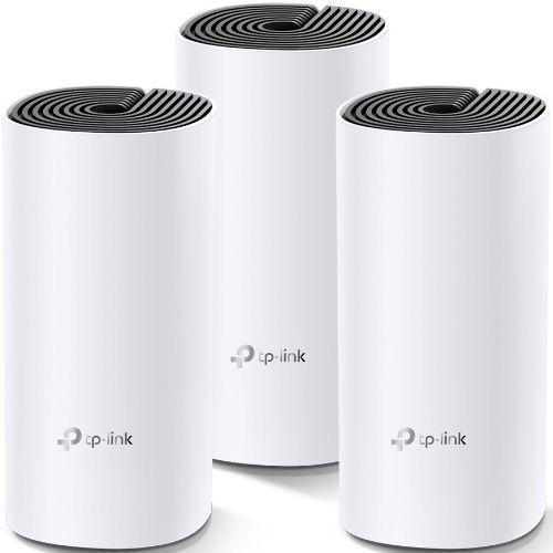 TP-Link Deco M4 AC1200 Whole Home Mesh Wi-Fi System (3-Pack) - White - Brand New