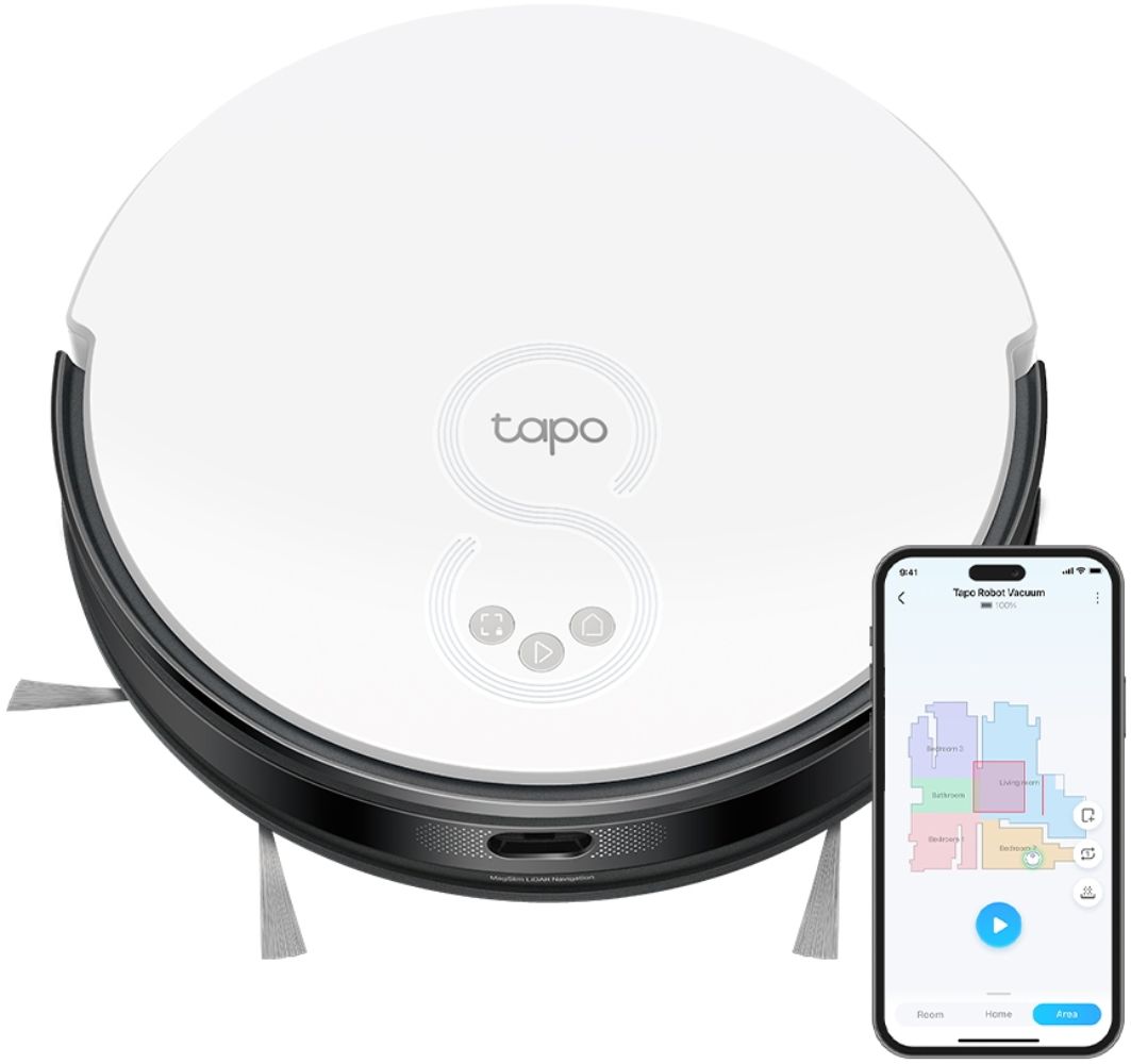 TP-Link Tapo RV20 MagSlim LiDAR Navigation Robot Vacuum and Mop