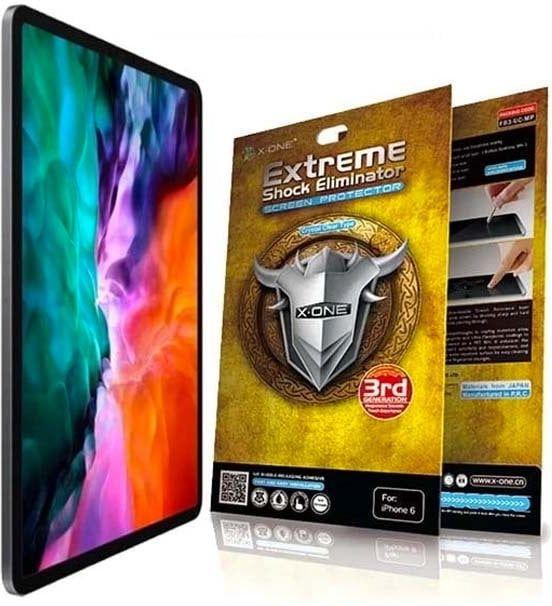 X-One iPad 12.9" Extreme Shock Elimiator Screen Protector for iPad Pro 12.9" 3rd Gen (2018) | iPad 12.9" 4th Gen (2020) | iPad 12.9" 5th Gen (2021) | iPad 12.9" 6th Gen (2022)