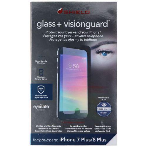 Zagg InvisibleShield Glass+ VisionGuard Screen Protector for iPhone 8 Plus / 7 Plus
