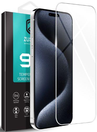 Zuslab Tempered Glass Screen Protector for iPhone 15 Pro