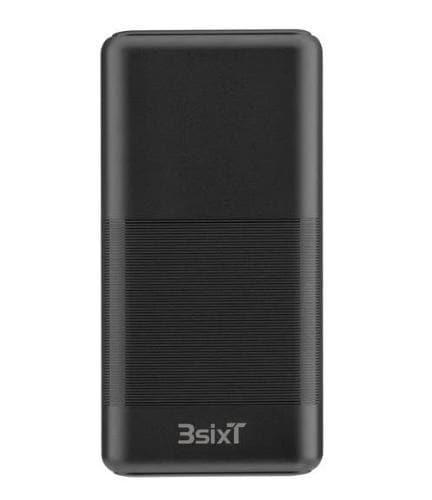 3sixT  JetPak BasiX - 20000mAh Power Bank - Black - Brand New