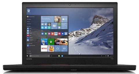 Lenovo  ThinkPad T560 15.6"  i5-6300U 2.4 GHz - 256GB - Black - 8GB RAM - Very Good