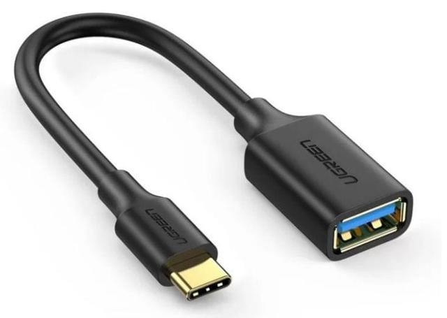 Ugreen UGREEN USB-C Male to USB 3.0A F/M OTG Cable in Black in Brand New condition