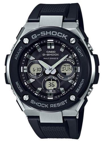 Casio  G-Shock G-Steel GST-S310-1A Solar Mid-Size Watch - Black/Silver - Brand New
