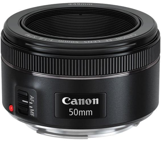 Canon  EF 50mm f/1.8 STM Lens in Black in Brand New condition
