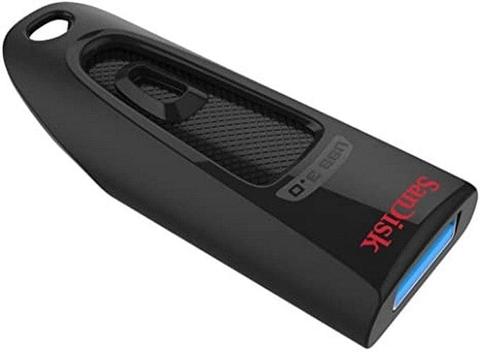 SanDisk  Ultra USB 3.0 Flash Drive - 64GB - Black - Brand New
