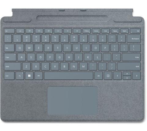 Microsoft  Surface Pro Signature Keyboard for Pro X and Pro 8 (Excludes Slim Pen) - Ice Blue - Brand New