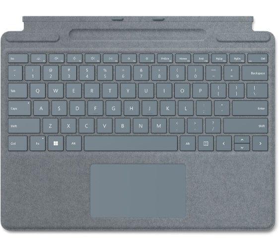 Microsoft  Surface Pro Signature Keyboard for Pro X and Pro 8 (Excludes Slim Pen) in Ice Blue in Brand New condition