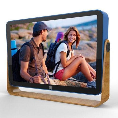 Kodak  RWF-108 10" Wi-Fi Wireless Digital Photo Frame with Rechargeable Battery - Ocean Blue - Brand New