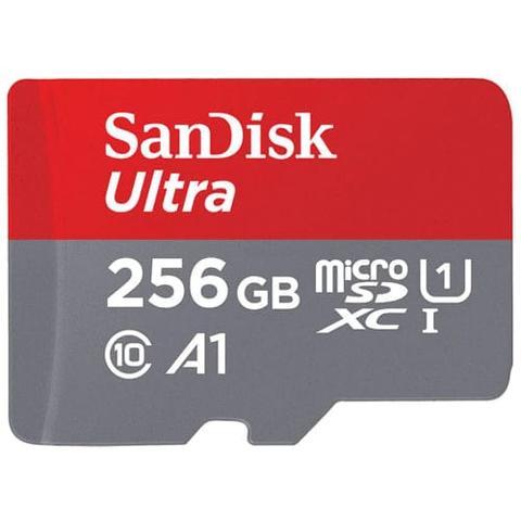 SanDisk  Ultra microSD UHS-I Card (120MB/s) - 256GB - Default - Brand New
