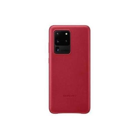 Samsung Galaxy S20 Ultra Leather Case - Red - Brand New