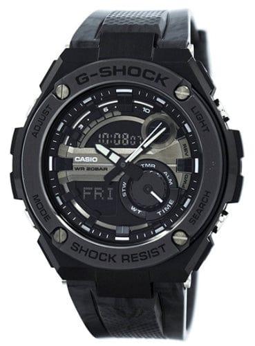 Casio  G-Shock G-Steel GST-210M-1A Analog Digital Sport Watch - Grey/Black - Brand New