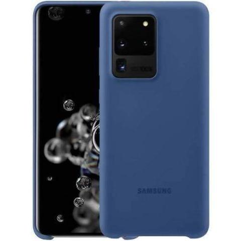 Samsung Galaxy S20 Ultra Silicone Cover - Blue - Brand New