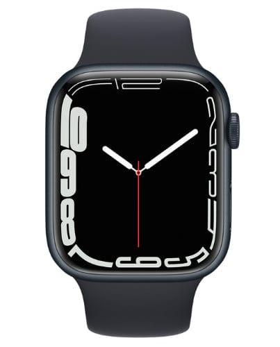 Apple  Watch Series 7 Aluminum 45mm (GPS) Midnight Sport Band - Midnight - As New