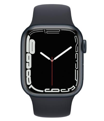 Apple  Watch Series 7 Aluminum 41mm (GPS) Midnight Sport Band - 32GB - Midnight - Brand New
