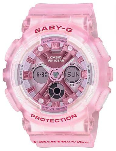 Casio  Baby-G BA-130CV-4A Analog Digital Women's Watch - Pink - Brand New