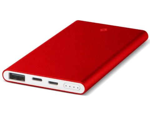 Ttec  AlumiSlim S Universal Mobile Charger Power Bank 5000mAh - Red - Brand New
