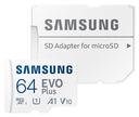 Samsung  EVO Plus microSD Card (2021) with Adapter 64GB in White (64GB) in Brand New condition
