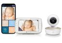 Motorola  VM855 Connect 5.0” Portable Wi-Fi Video Baby Monitor with Flexible Crib Mount in White in Brand New condition