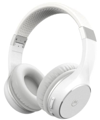 Motorola  Moto XT220 Over Ear Headphones - Titanium White - Brand New