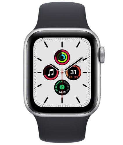 Apple Watch Series 3 Aluminium 38mm (GPS + Cellular) Black Sport Band - 8GB - Silver - Good