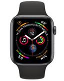 Apple Watch Series 4 Aluminum 44mm (GPS) Black Sport Band 16GB in Space Grey in Good condition