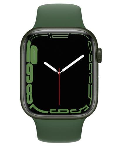 Apple  Watch Series 7 Aluminum 45mm (GPS) Clover Sport Band - 32GB - Green - Brand New